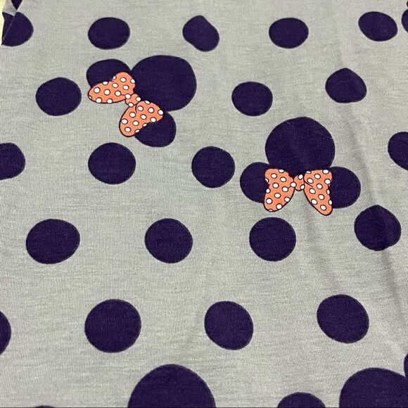 Lularoe x Disney Minnie Mouse Polka Dot Tee S - Picture 2 of 3